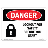 Lockout For Safety Before You Start