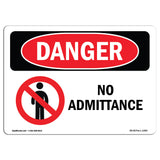 No Admittance