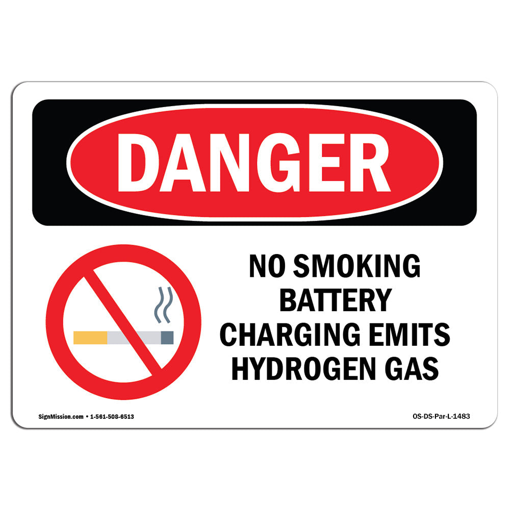 No Smoking Battery Charging Area
