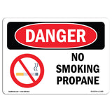 No Smoking Propane