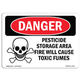 Pesticide Storage Area