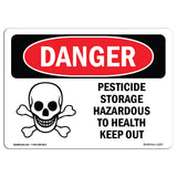 Pesticide Storage Hazardous