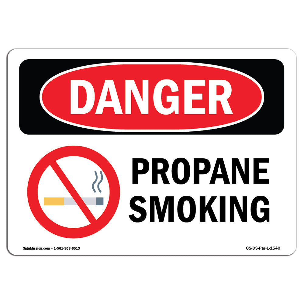 Propane No Smoking