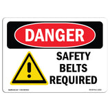 Safety Belts Required
