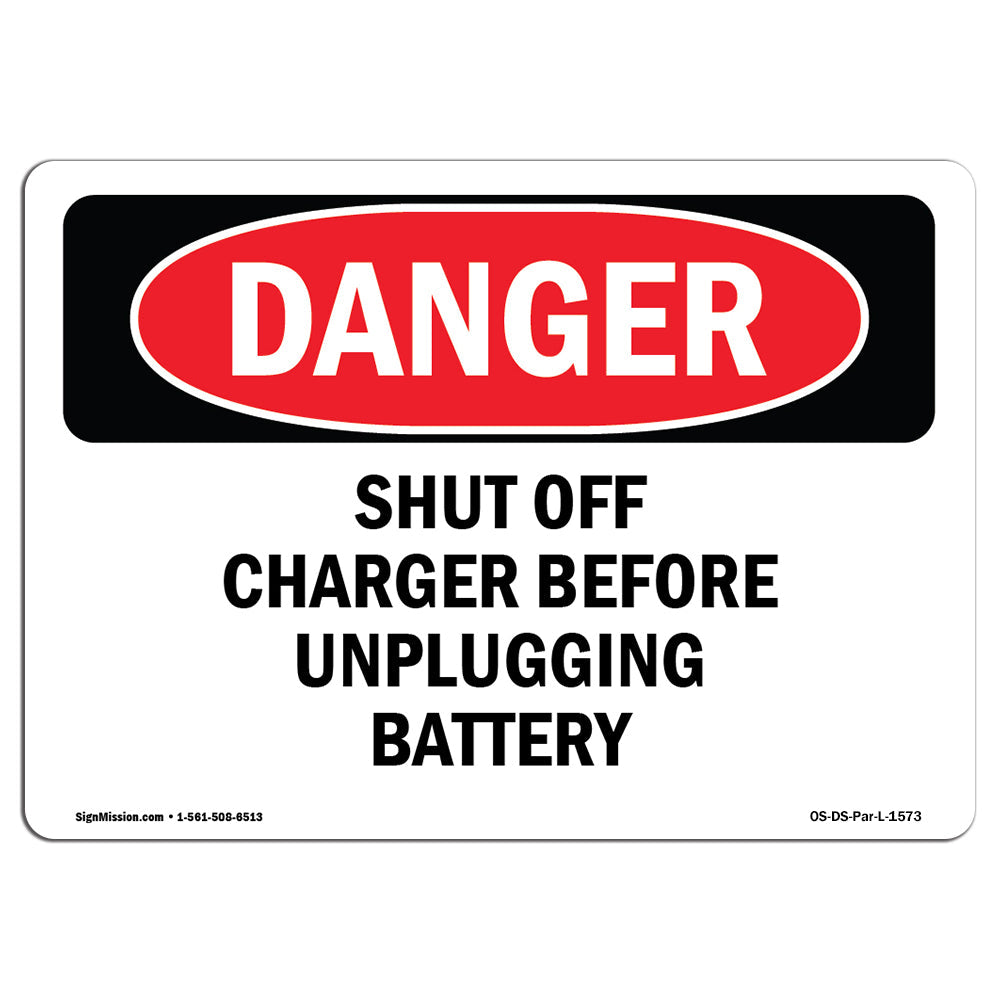 Shut Off Charger Before Unplugging Battery