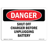 Shut Off Charger Before Unplugging Battery
