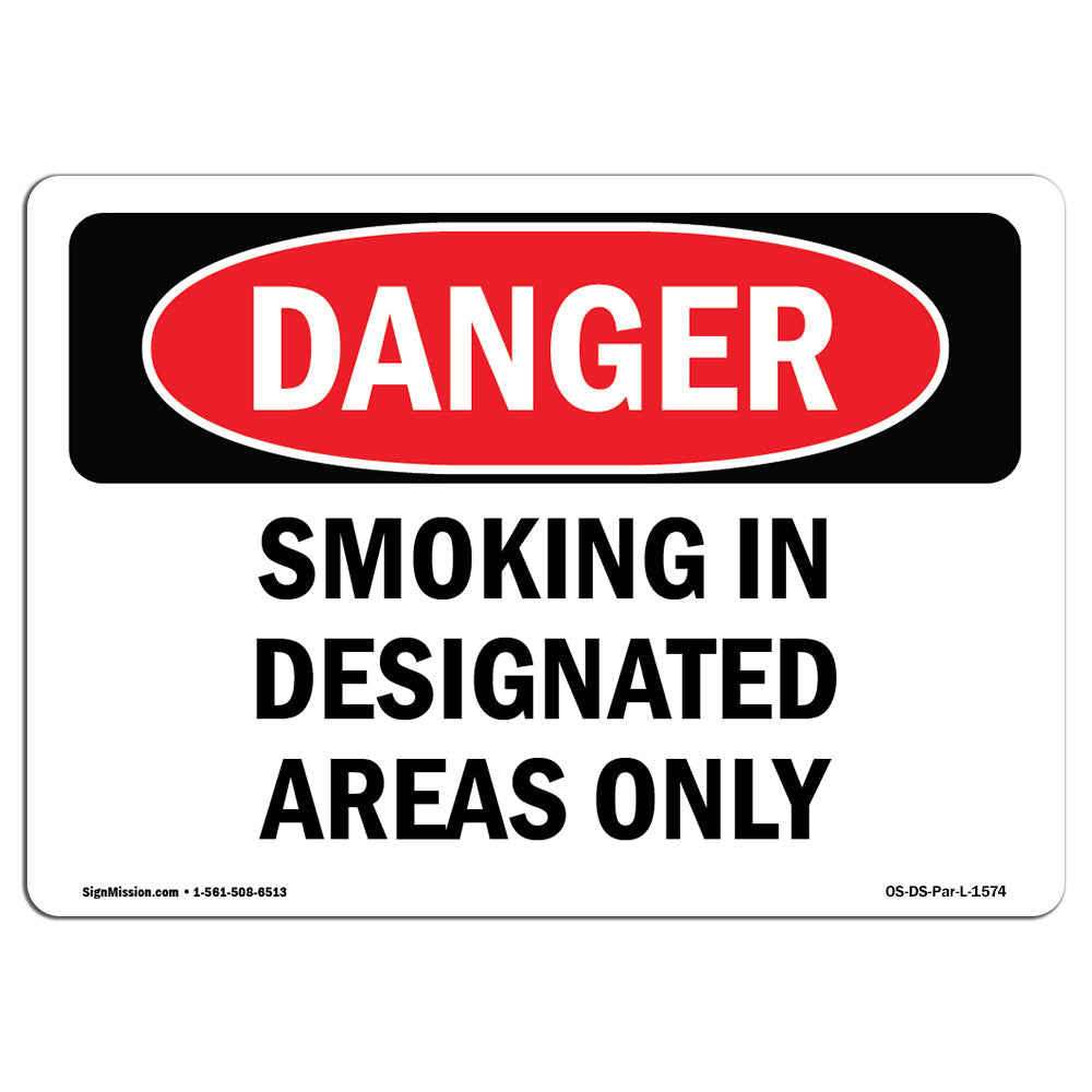 Smoking In Designated Areas Only