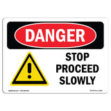 Stop Proceed Slowly