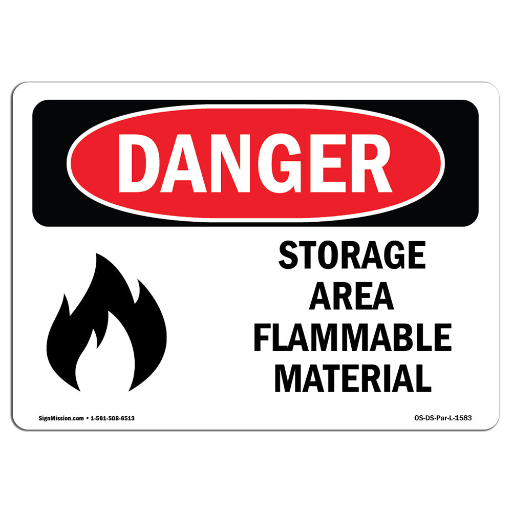 Storage Area Flammable Material