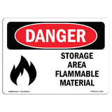 Storage Area Flammable Material