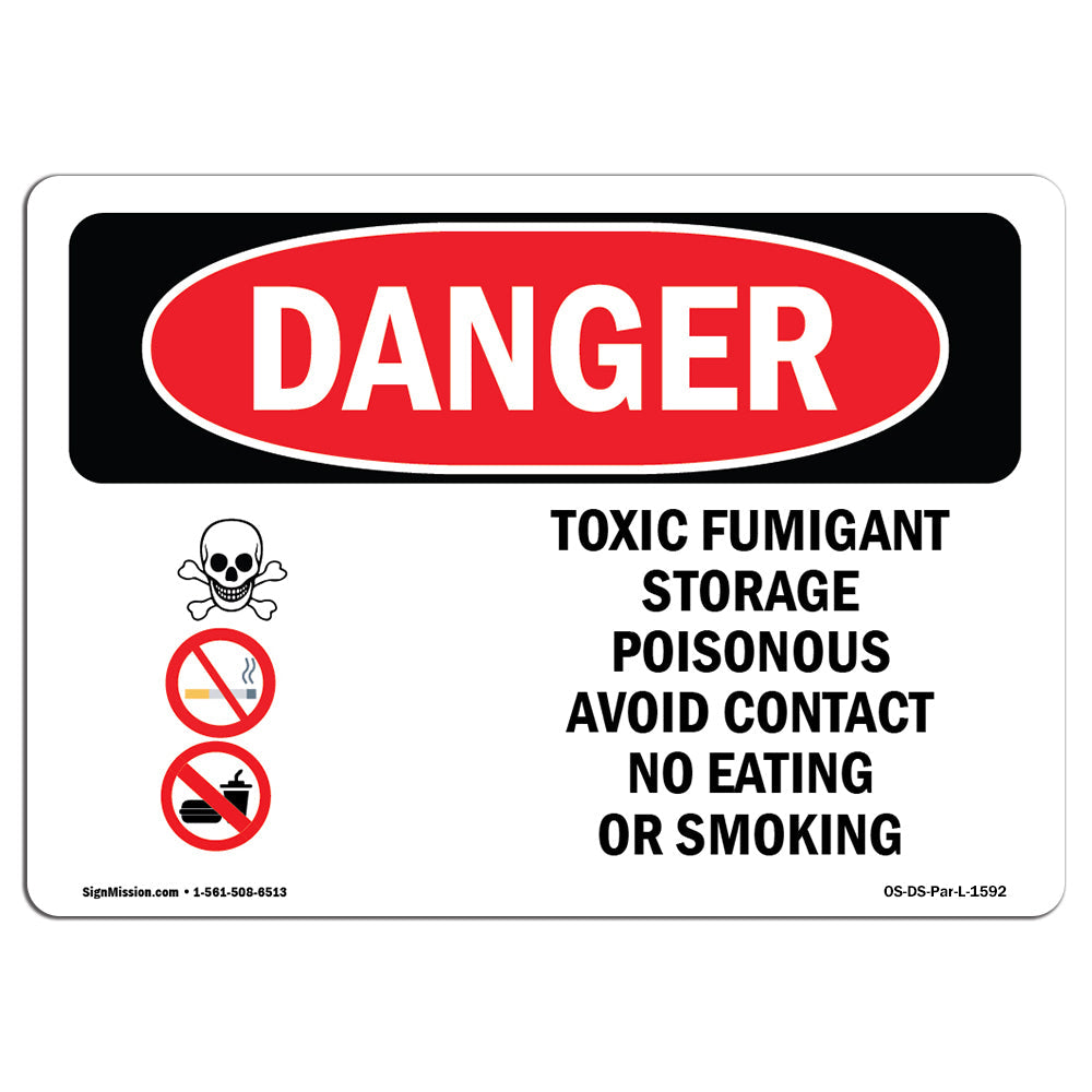 Toxic Fumigant Storage Poisonous