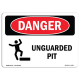 Unguarded Pit