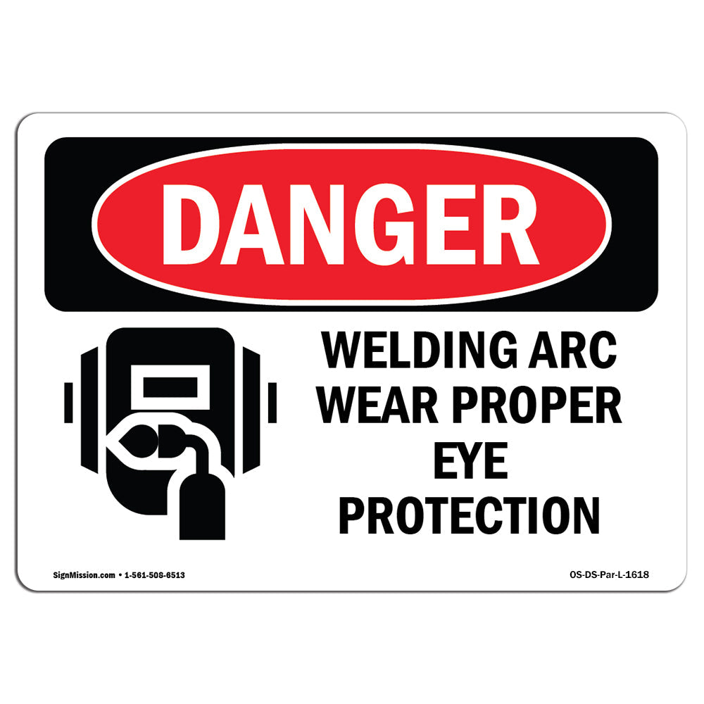 Welding Arc Wear Proper Eye Protection