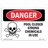 Pool Closed Strong