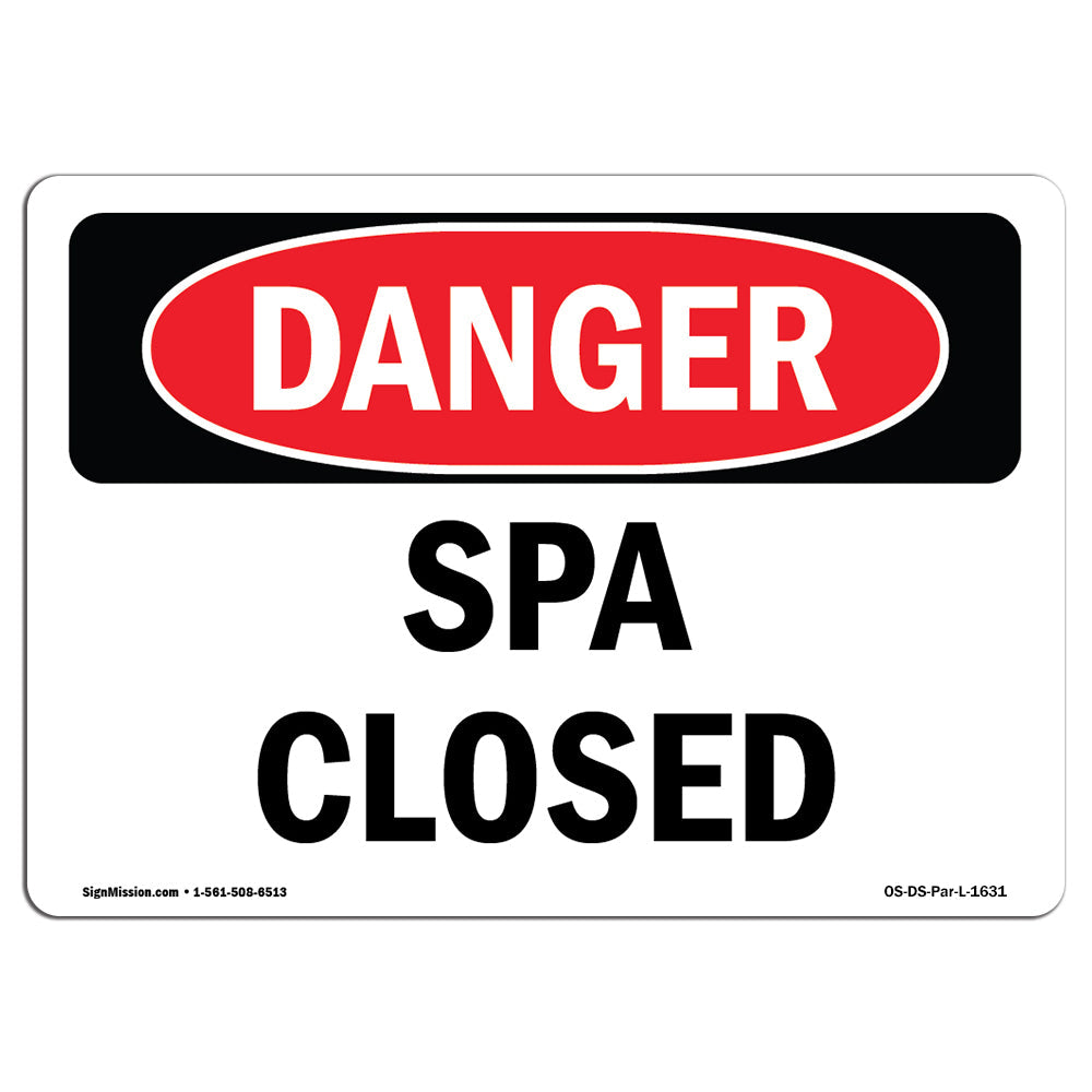 Spa Closed