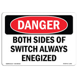 Both Sides Of Switch Always Energized