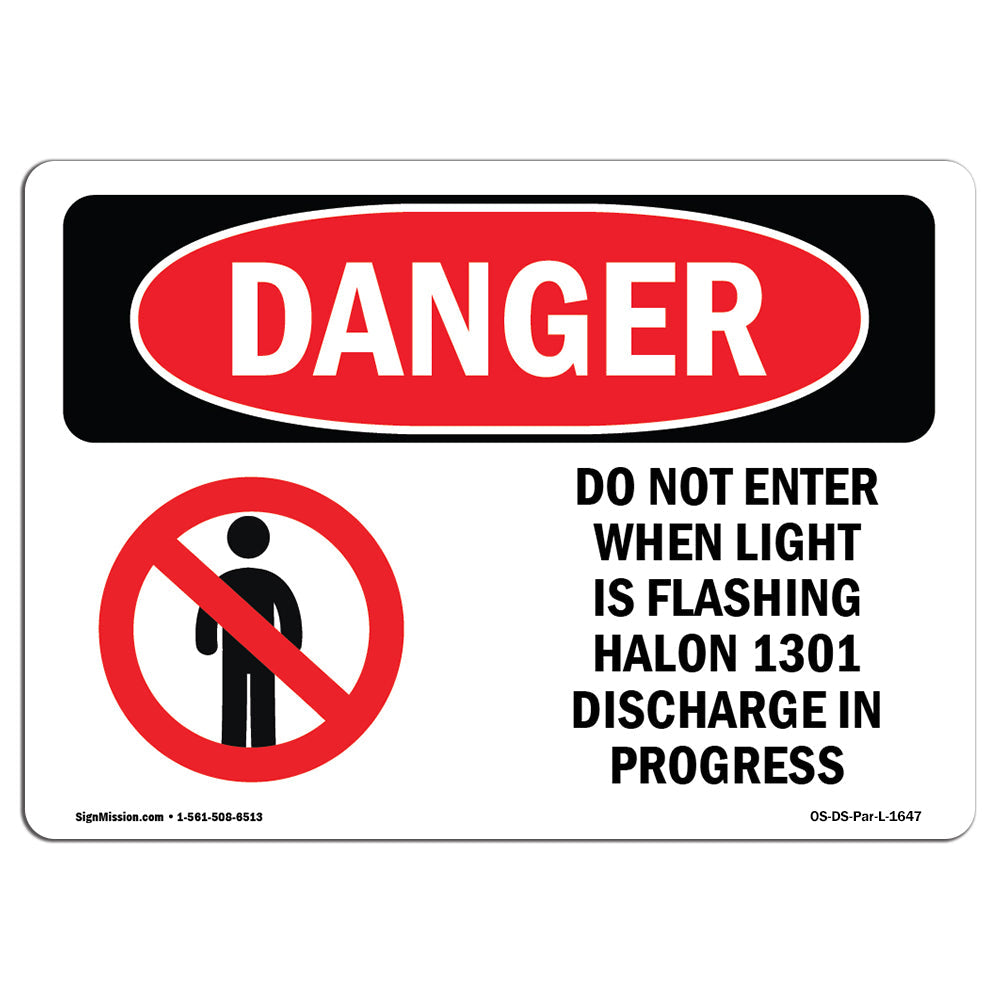 Do Not Enter When Light Is Flashing