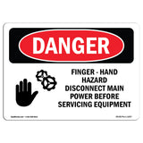 Finger - Hand Hazard