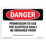 Permission To Use The Scaffold Obtained from