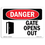 Gate Opens Out