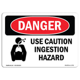 Use Caution Ingestion Hazard