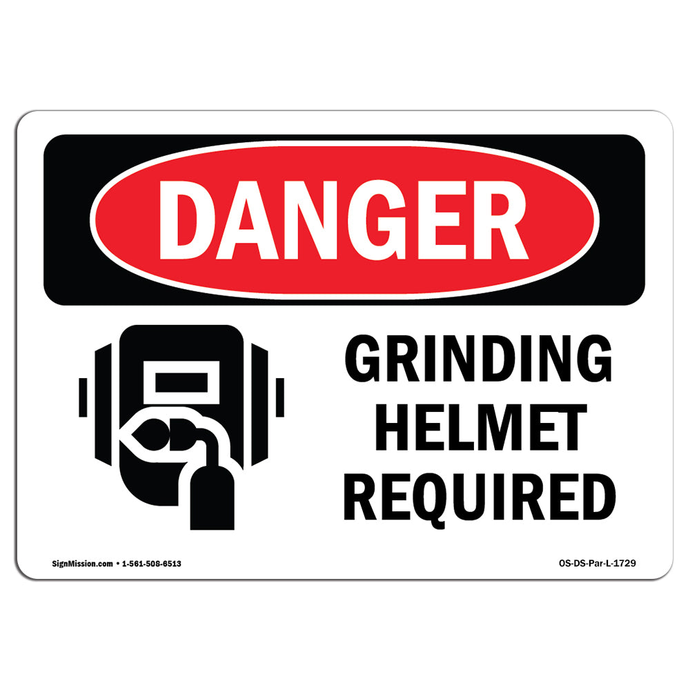 Grinding Helmet Required