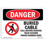 Custom Buried Cable Call Before Digging