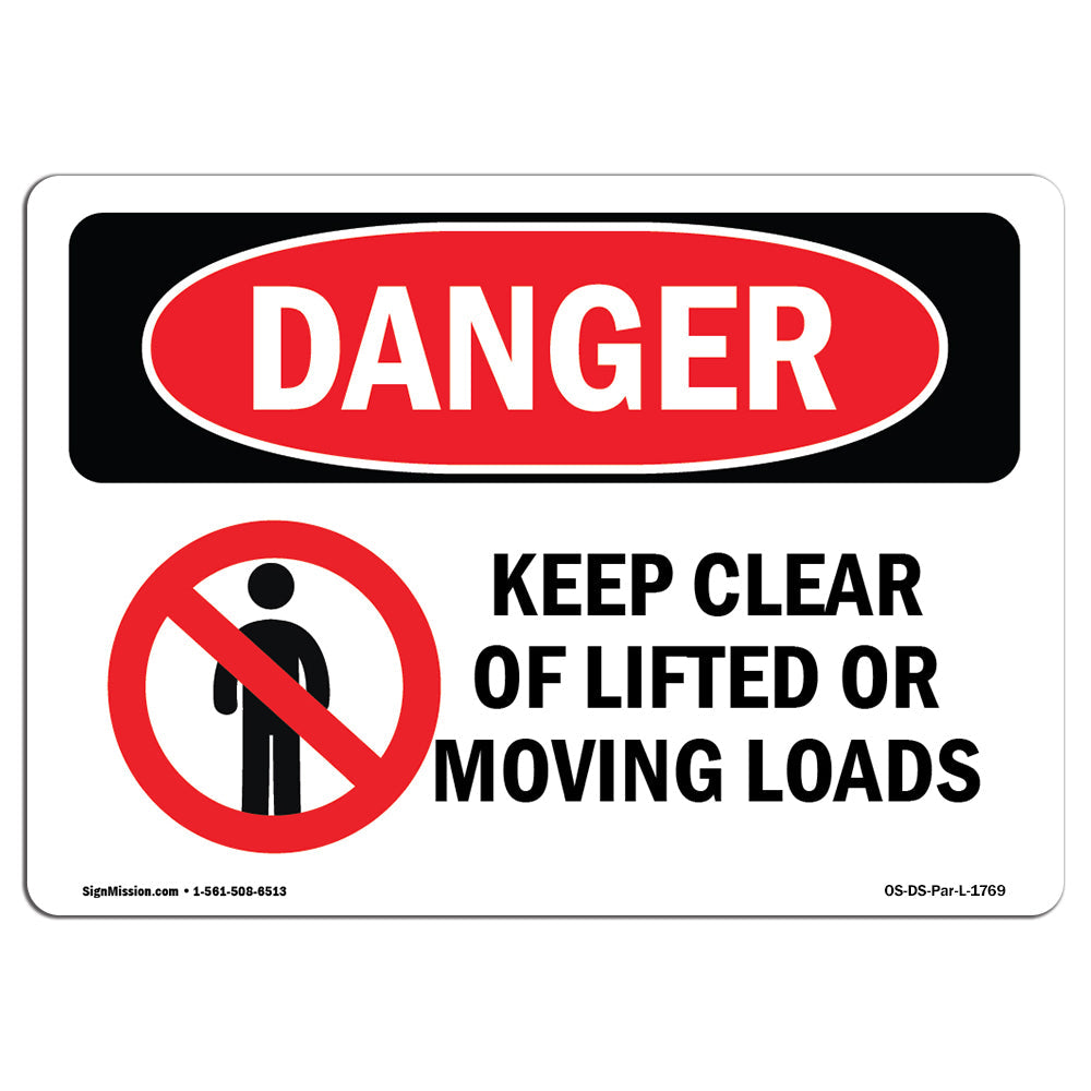 Keep Clear Of Lifted Or Moving Loads