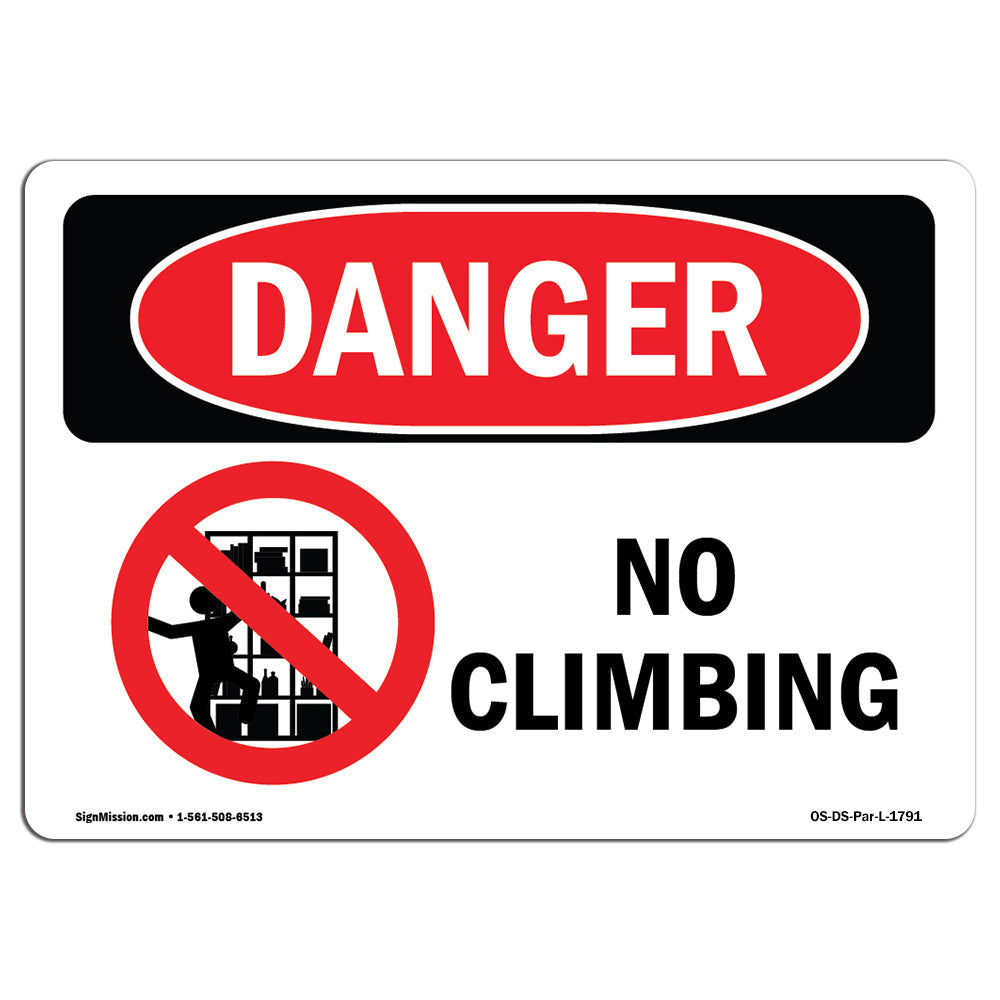 No Climbing