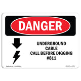 Underground Cable Call Before Digging #811