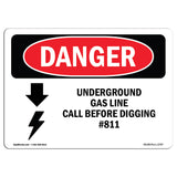 Underground Gas Line Call #811