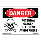 Potential Oxygen Deficient Atmosphere