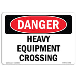 Heavy Equipment Crossing