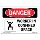 Worker In Confined Space