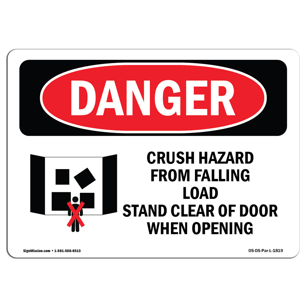 Crush Hazard From Falling Load
