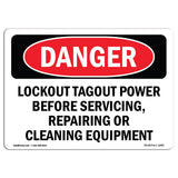Lockout Tagout Power Servicing Repairing