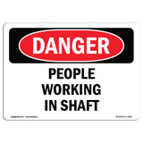People Working In Shaft