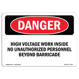 High Voltage Work Inside