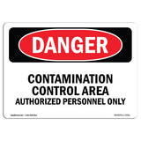 Contamination Control Area Authorized