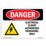 Electrical Closet Authorized