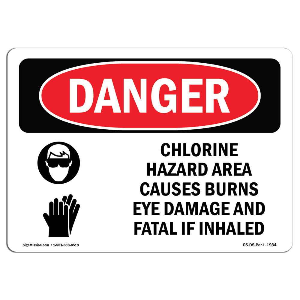 Portrait Chlorine Hazard