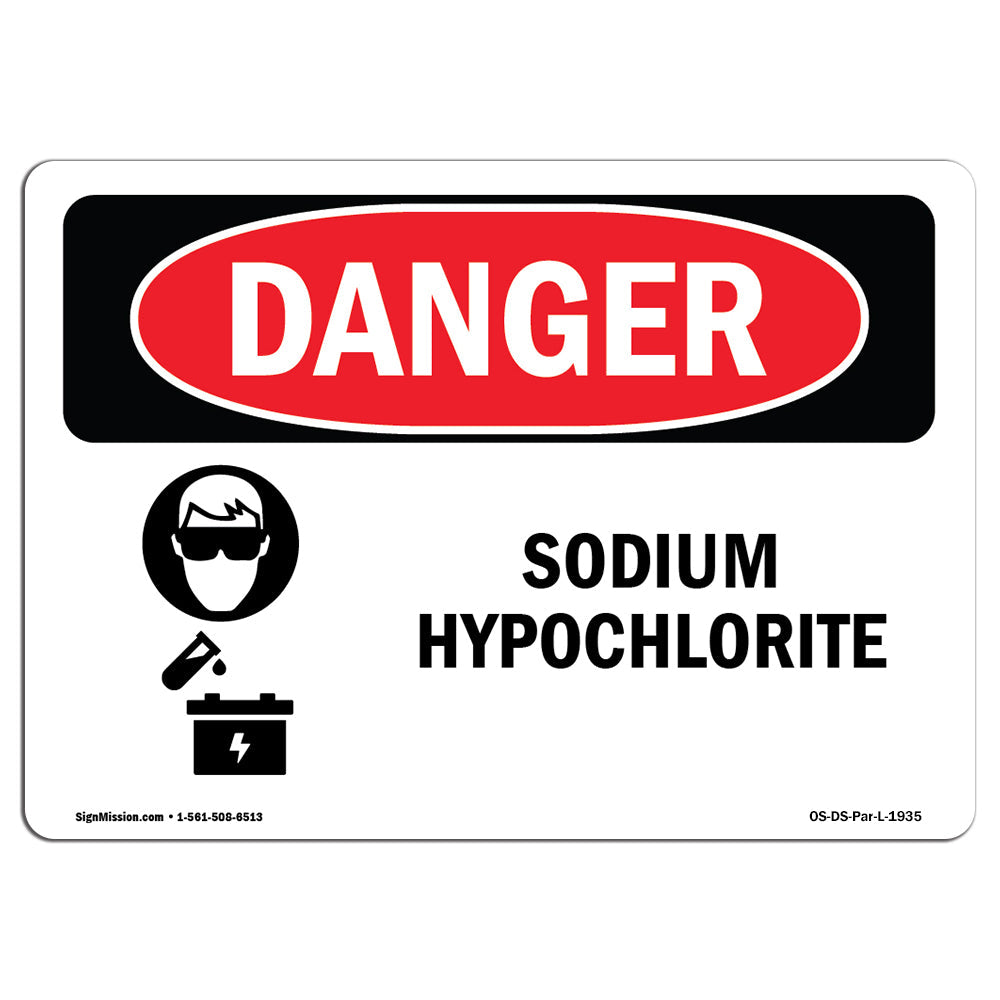 Portrait Sodium Hypochlorite