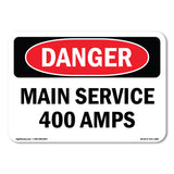 Main Service 400 Amps