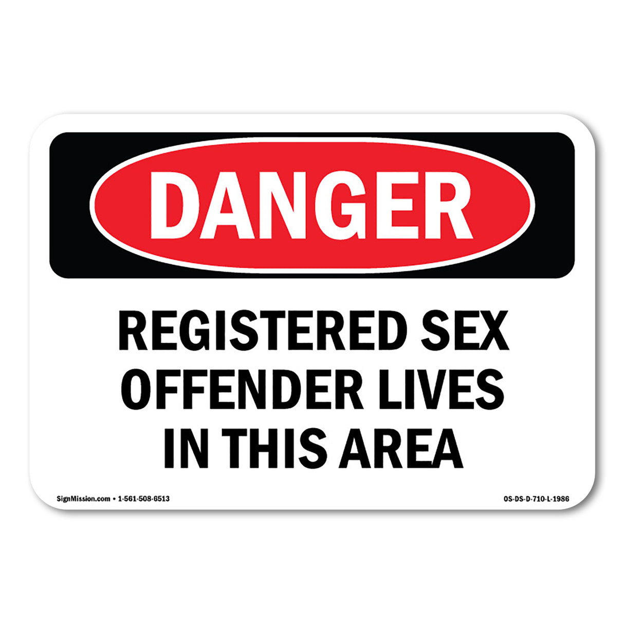 Registered Sex Offender Lives In This Area