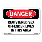 Registered Sex Offender Lives In This Area