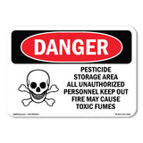 Pesticide Storage Fire Cause Toxic Fumes