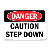 Caution Step Down