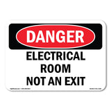 Electrical Room Not An Exit