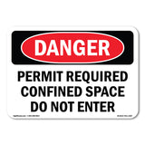 Permit Required Confined Space Do Not Enter