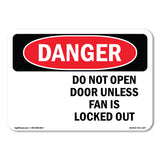 Do Not Open Door Unless